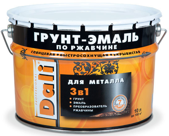 Грунт-эмаль 3в1 Dali