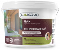 Лак Лакра водный тонированный бесцветный 10кг