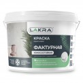 Краска Лакра фактурная белый 18кг