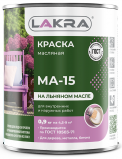 Краска Лакра МА-15 синий 0,9кг