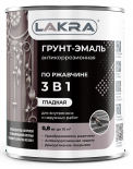Грунт-эмаль Лакра 3 в 1 голубой 1,7кг