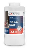 Клей ПВА-М Лакра универсальный Экстра 2,3кг