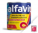 Эмаль Krafor Альфа &quot;ALFAVIT&quot; ПФ-115, белая 2,7кг (6)