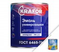 Эмаль Krafor ПФ-115, белая 2,7кг (6)