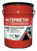Герметик бутилкаучуковый Технониколь №45 серый 16кг