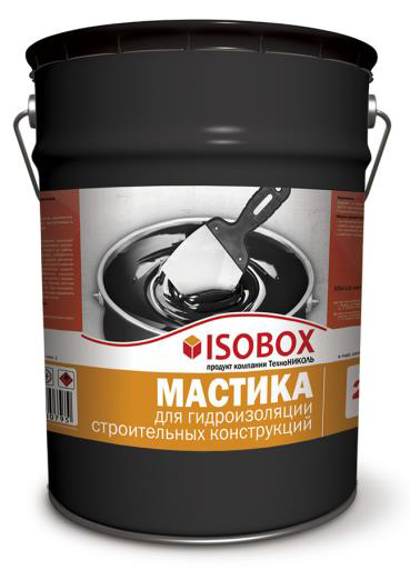 Мастика гидроизоляционная Технониколь ISOBOX 22кг