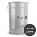 Эмаль Elcon Max Therm термостойкая антрацит 600 °C 25кг