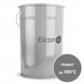 Эмаль Elcon Max Therm термостойкая графит 700  °C 25кг