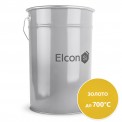 Эмаль Elcon Max Therm термостойкая золото 700 °C 25кг