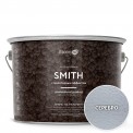 Краска Elcon Smith 3 в 1 кузнечная молотковая серебро 10кг