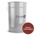 Эмаль Elcon КО-168 фасадная красно-коричневый 25кг
