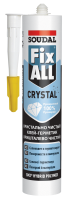 Клей-герметик универсальный Soudal Fix All Crystal прозрачный 290мл