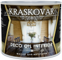 Масло для интерьера Kraskovar Deco Oil Interior Зеленый лайм 2,2л