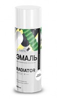 Эмаль Лакра Radiator аэрозольная для радиаторов отопления белый глянцевый 40