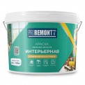 Краска Proremontt интерьерная влагостойкая супербелая 14кг