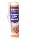 8310995 Клей KRASS ЖГ для стиропора и панелей Экспресс монтаж (Лепнина и Декор) Белый 300мл