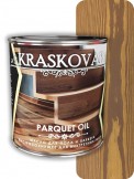 Масло для пола и паркета быстросохнущее Kraskovar Parquet oil миндаль 0,75л
