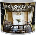 Масло для интерьера Kraskovar Deco Oil Interior Орех 2,2л