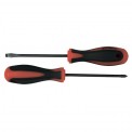 3101404 Отвертка двухк. рук., намагнич. наконеч., SL 5,0х150мм  Pqtools