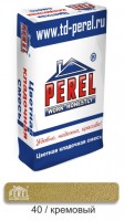 Цветной кладочный раствор Perel NL 0140 кремовая 50кг