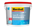 Краска Marshall Export 2 МОЮЩАЯСЯ интерьерная латексная глубокоматовая база BC 2,5л