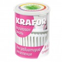 Эмаль акриловая для радиаторов Krafor, супербелая 3кг
