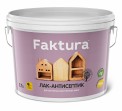 Лак-антисептик Faktura с воском и ионами серебра беленый дуб 9л