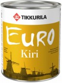 Лак TIKKURILA ЕВРО КИРИ паркетный глянцевый 2,7л