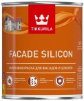Краска TIKKURILA FACADE SILICON акриловая для цоколей и фасадов база С 0,9л