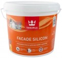 Краска TIKKURILA FACADE SILICON акриловая для цоколей и фасадов база С 2,7л