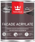 Краска TIKKURILA FACADE ACRYLATE фасадная база С 0,9л