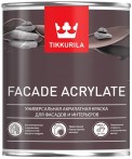 Краска TIKKURILA FACADE ACRYLATE фасадная база С 9л