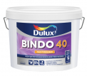 Краска DULUX BINDO 40 латексная полуглянцевая белая база А 4,5л