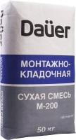 Сухая смесь М-200 монтажно-кладочная DAUER Z-20 50кг