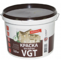 Краска VGT ВД-АК-1180 БЕЛОСНЕЖНАЯ ФАСАДНАЯ, акриловая долговечная матовая 7кг
