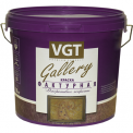 Краска VGT GALLERY TP 03 ФАКТУРНАЯ для наружных и внутренних работ белая 9кг