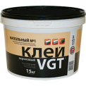 Клей VGT ЭКОНОМ №1 акриловый напольный для бытового линолиума и ковролина 40кг